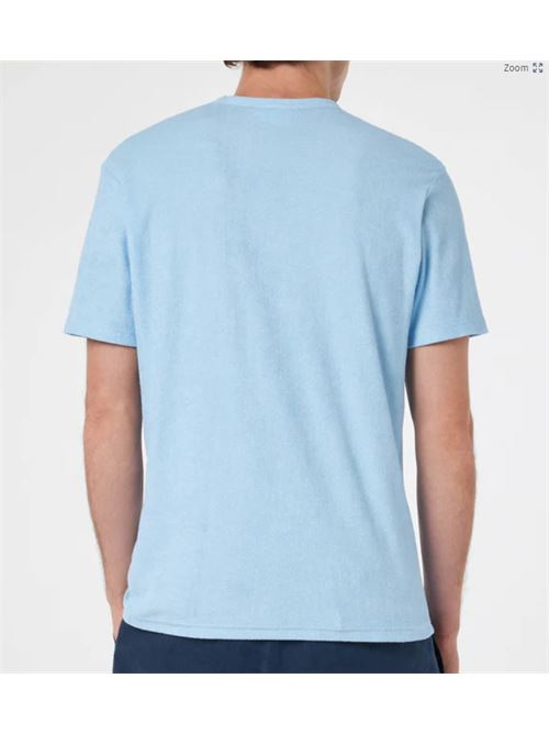 t-shirt sponge MC2 SAINT BARTH | GARY-00018HTERRY SB 31 EMB